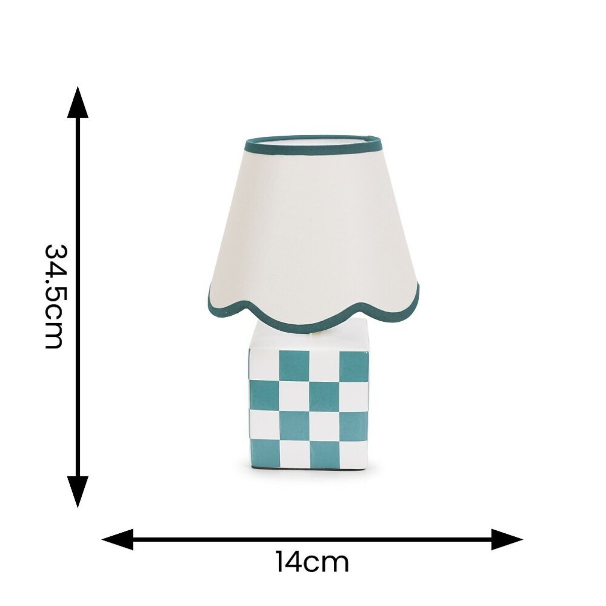 Evelynne Ceramic Table Lamp in Sage Green green, SO'HOME