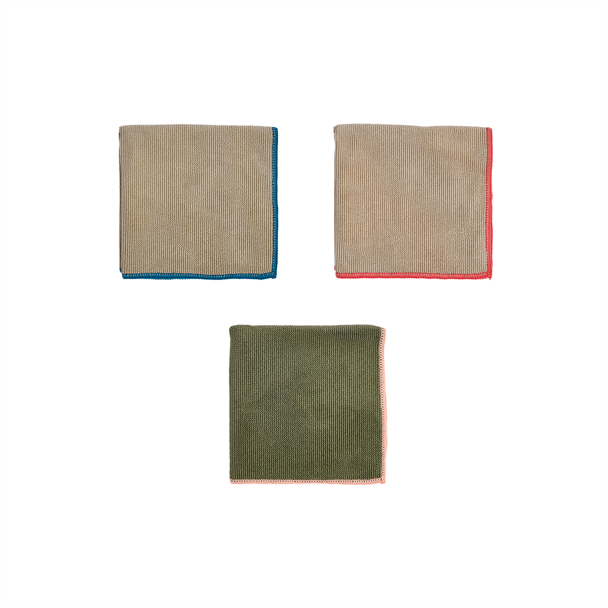 Torchon en polyester essuie-mains LIVING gris, OYOY LIVING DESIGN