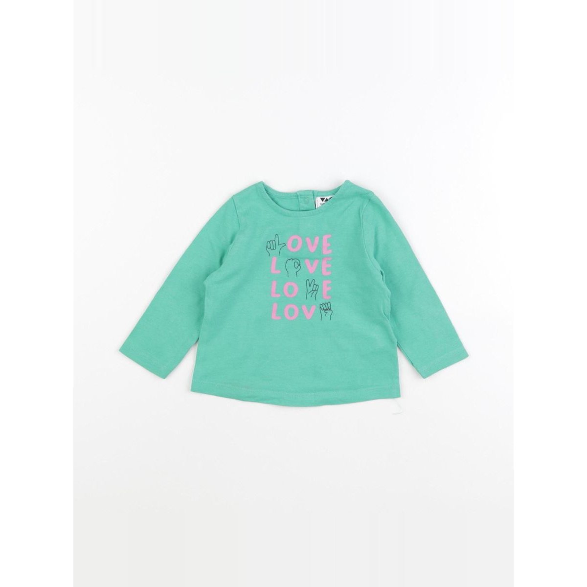 Tee-shirt - Très bon état vert, TAPE A L'OEIL