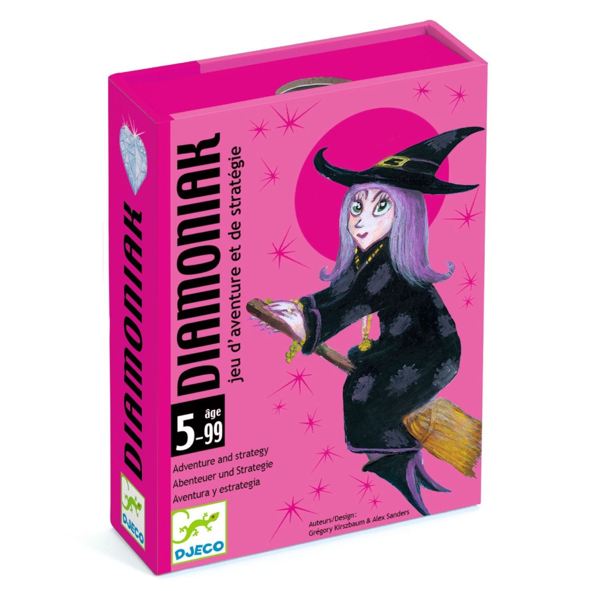 Jeu de cartes Diamoniak rose, DJECO