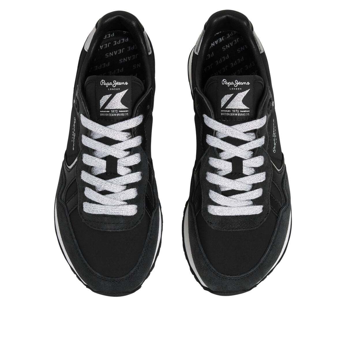 Baskets De Running D'inspiration Rétro noir, PEPE JEANS
