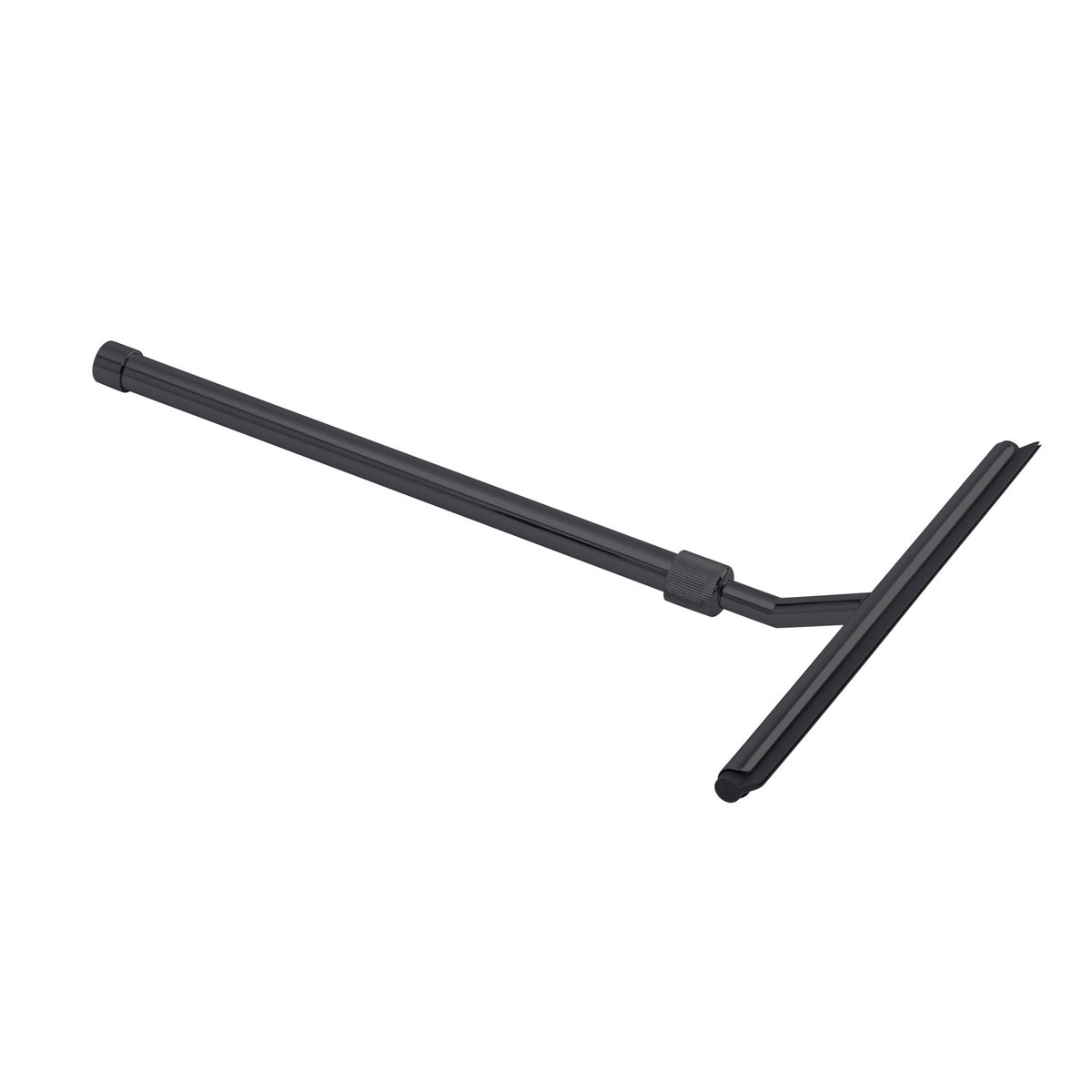 Raclette de douche télescopique grand format noir, WENKO