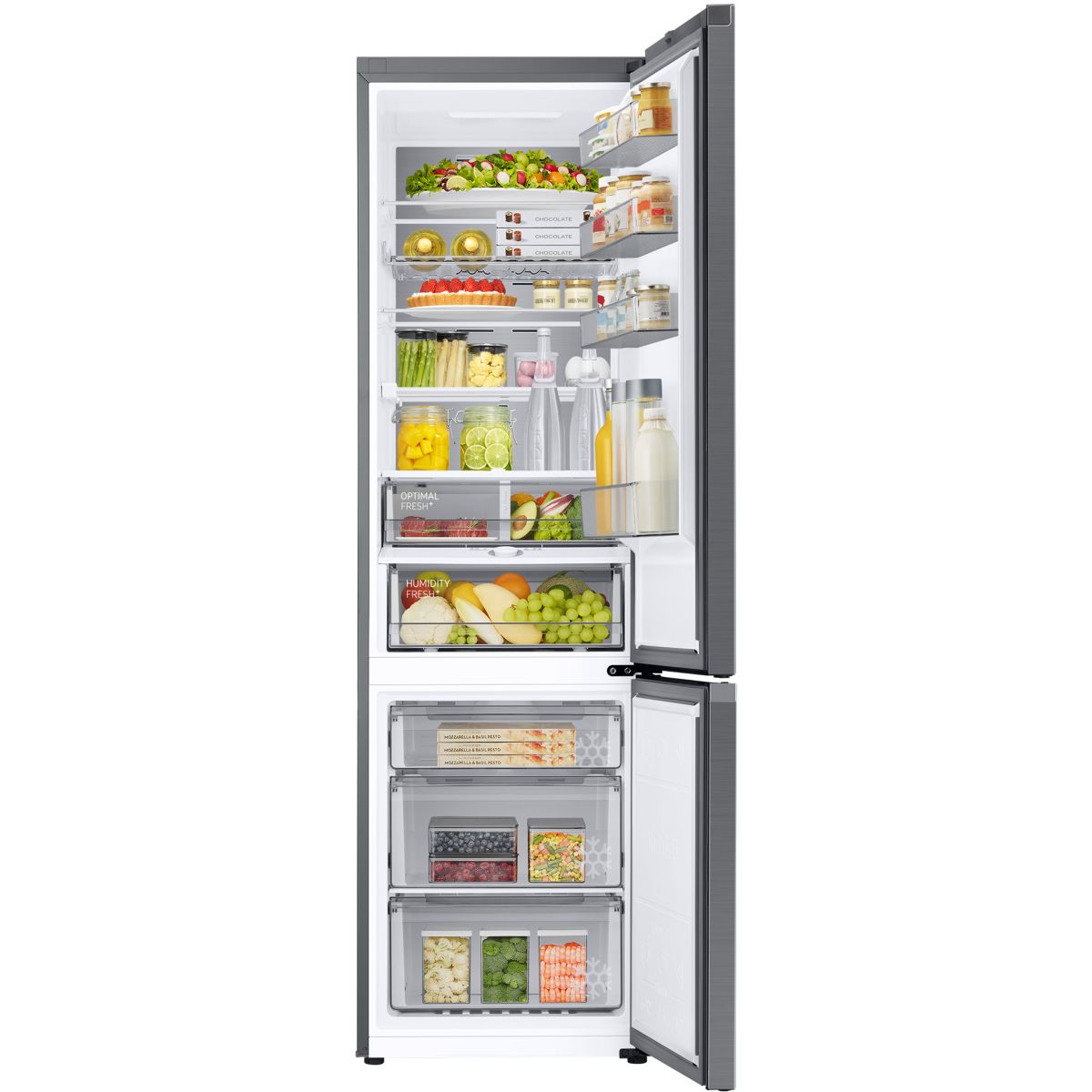 Réfrigérateur combiné RL38C776ASR inox, SAMSUNG