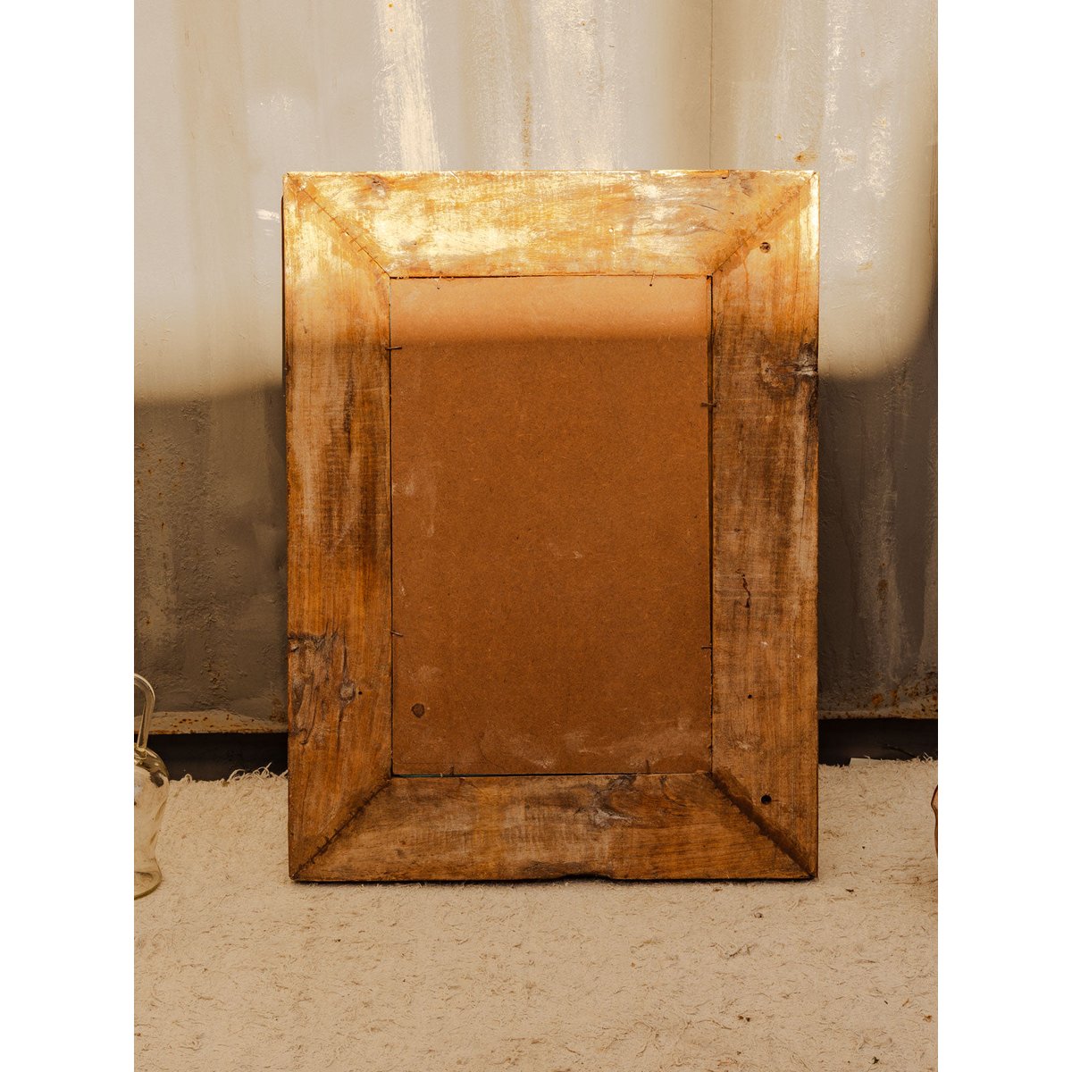 Miroir en bois Georges N°1394 - Bon état bois foncé, DEBONGOUT