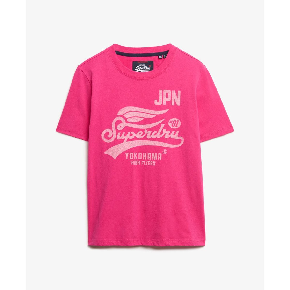 T-shirt High Flyers rose vif, SUPERDRY
