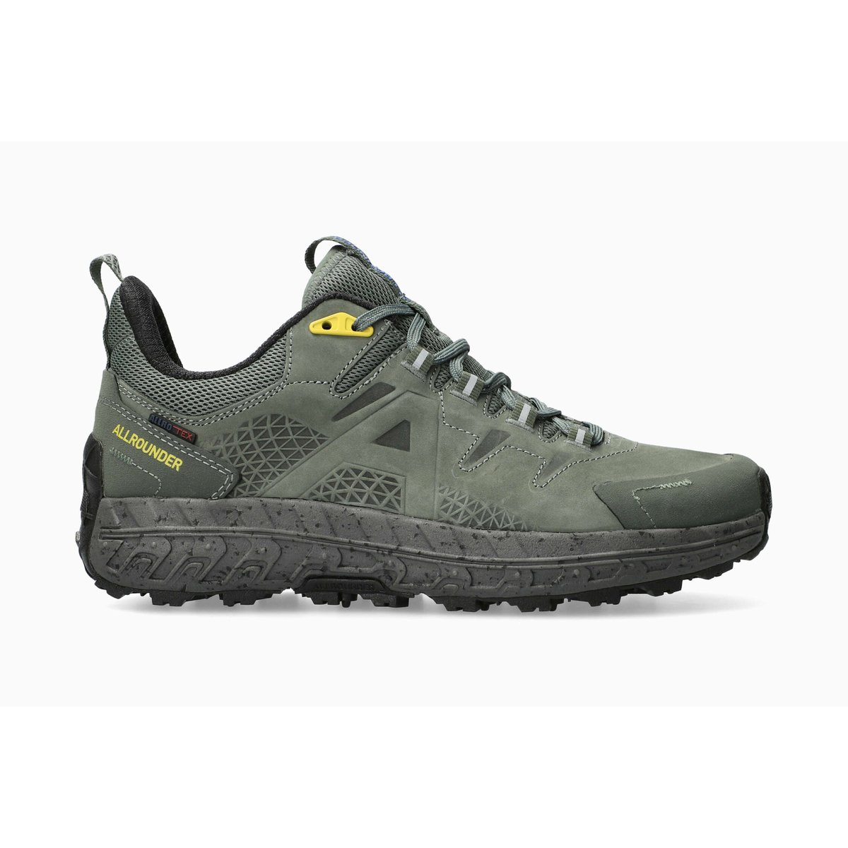 Baskets en cuir X-TIRE-TEX vert 2007, MEPHISTO