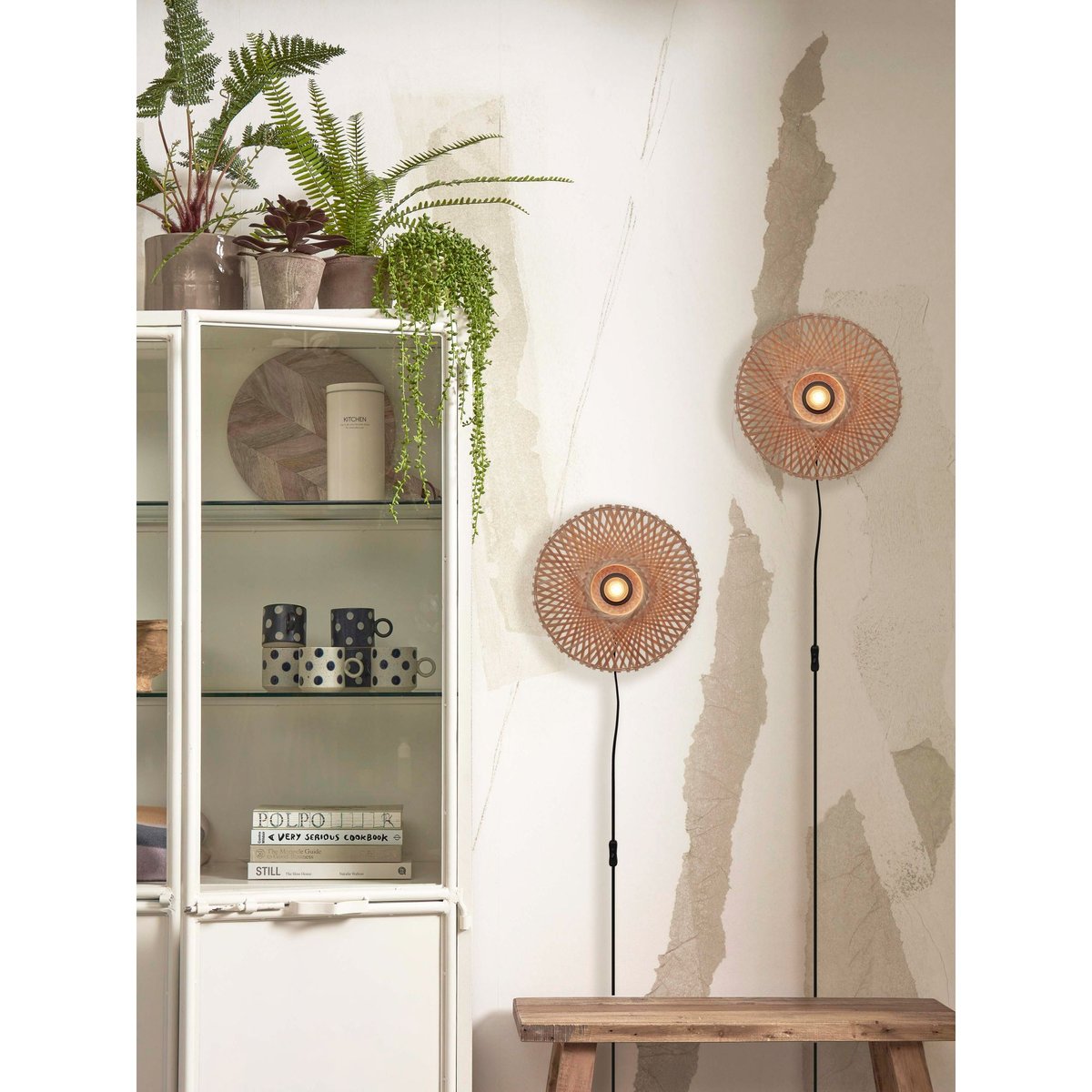 Lampe Murale Bambou KALIMANTAN bambou, GOOD & MOJO
