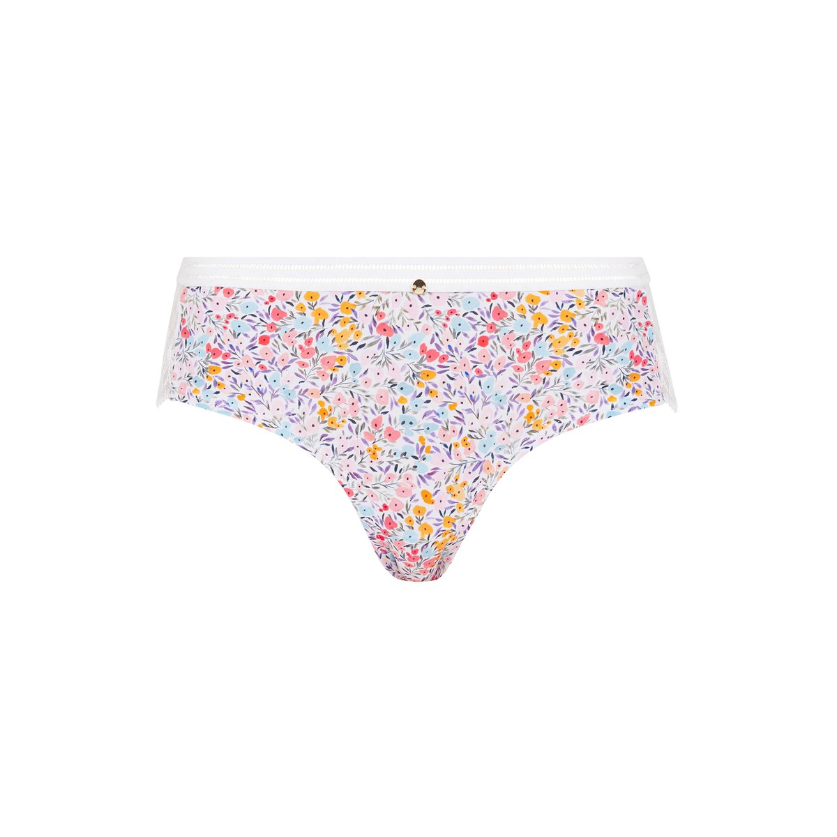 Shorty VALERIA feuillage fond marine, BILLET DOUX