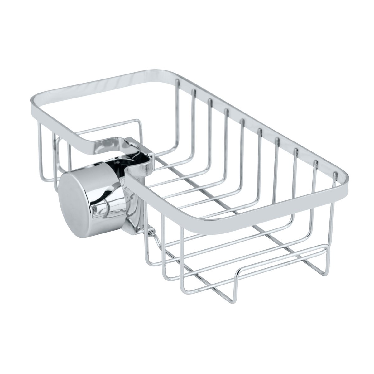 Panier étagère pour barre de douche FLORESTA chromé, WENKO