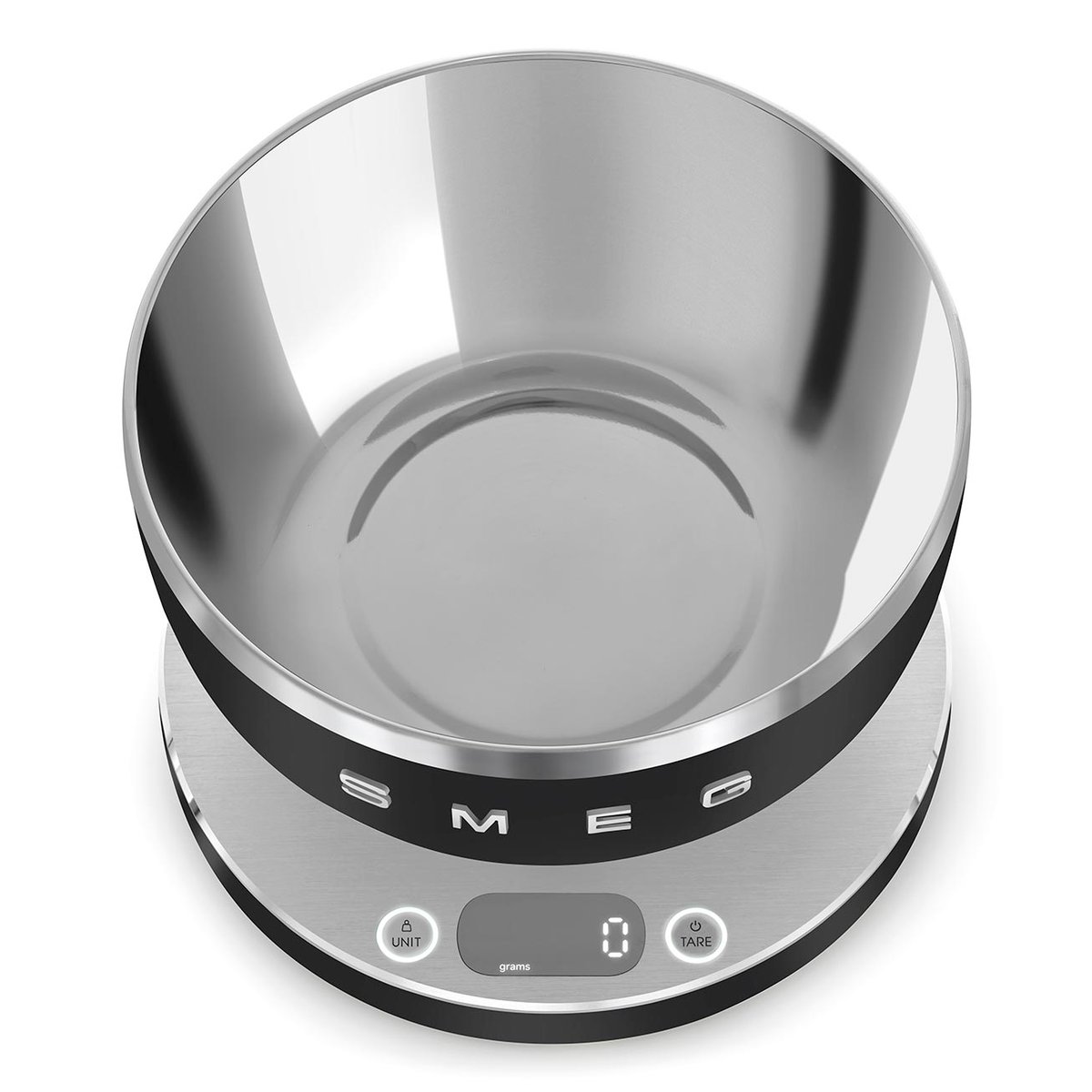 Balance de cuisine KSC01 noir mat, SMEG