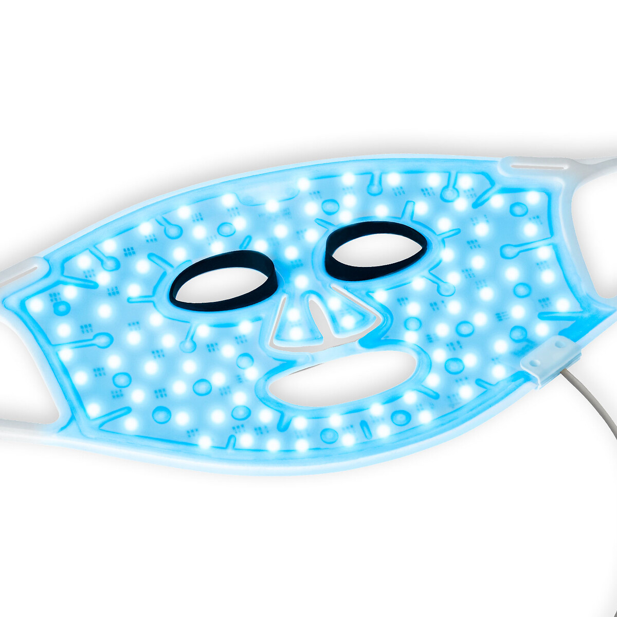 Masque Soin anti-âge anti-imperfections LED mask blanc, SILKN