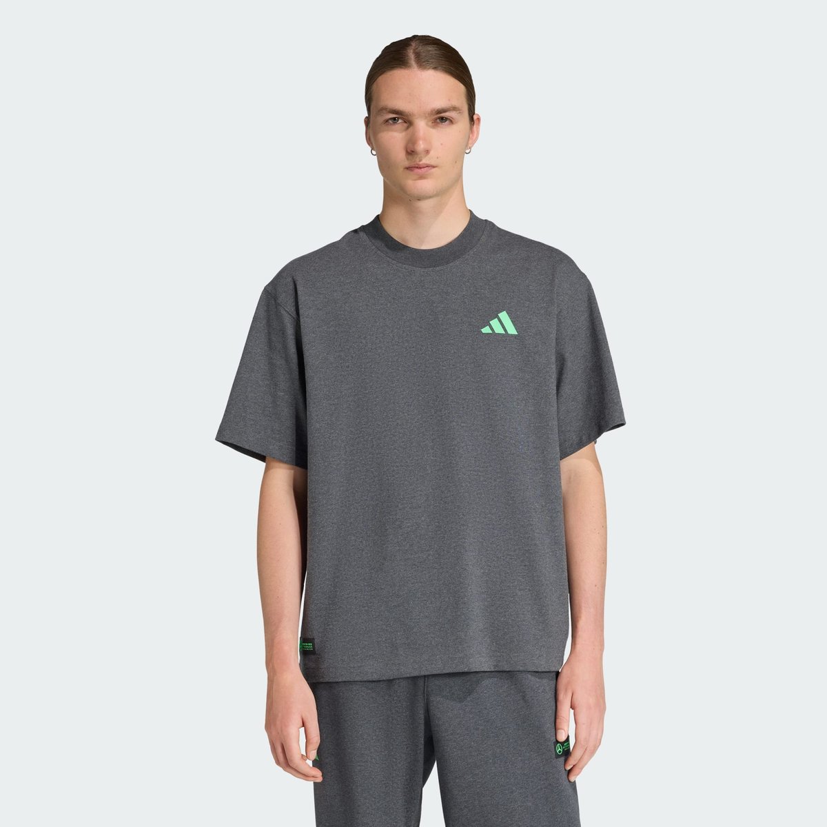 T-Shirt Survêtement Premium Mercedes - Amg Petronas Formula One Team T-Shirt Survêtement Premium Mercedes - Amg Petronas Formula One Team dark grey heather, adidas Performance
