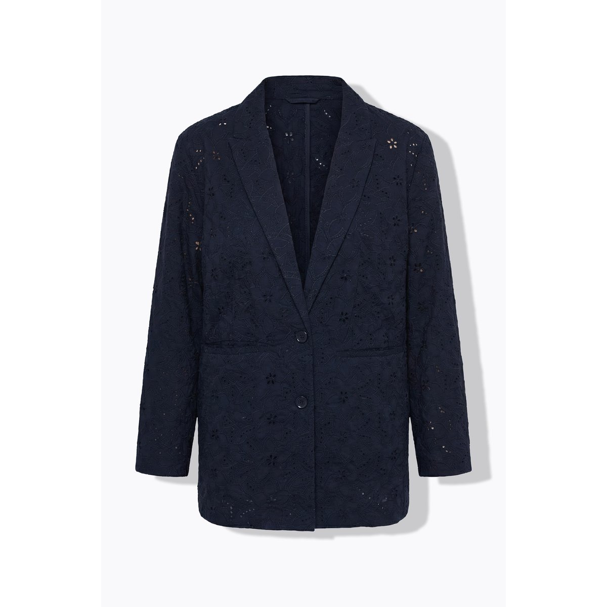Blazer oversize, dentelle florale noir, STUDIO UNTOLD