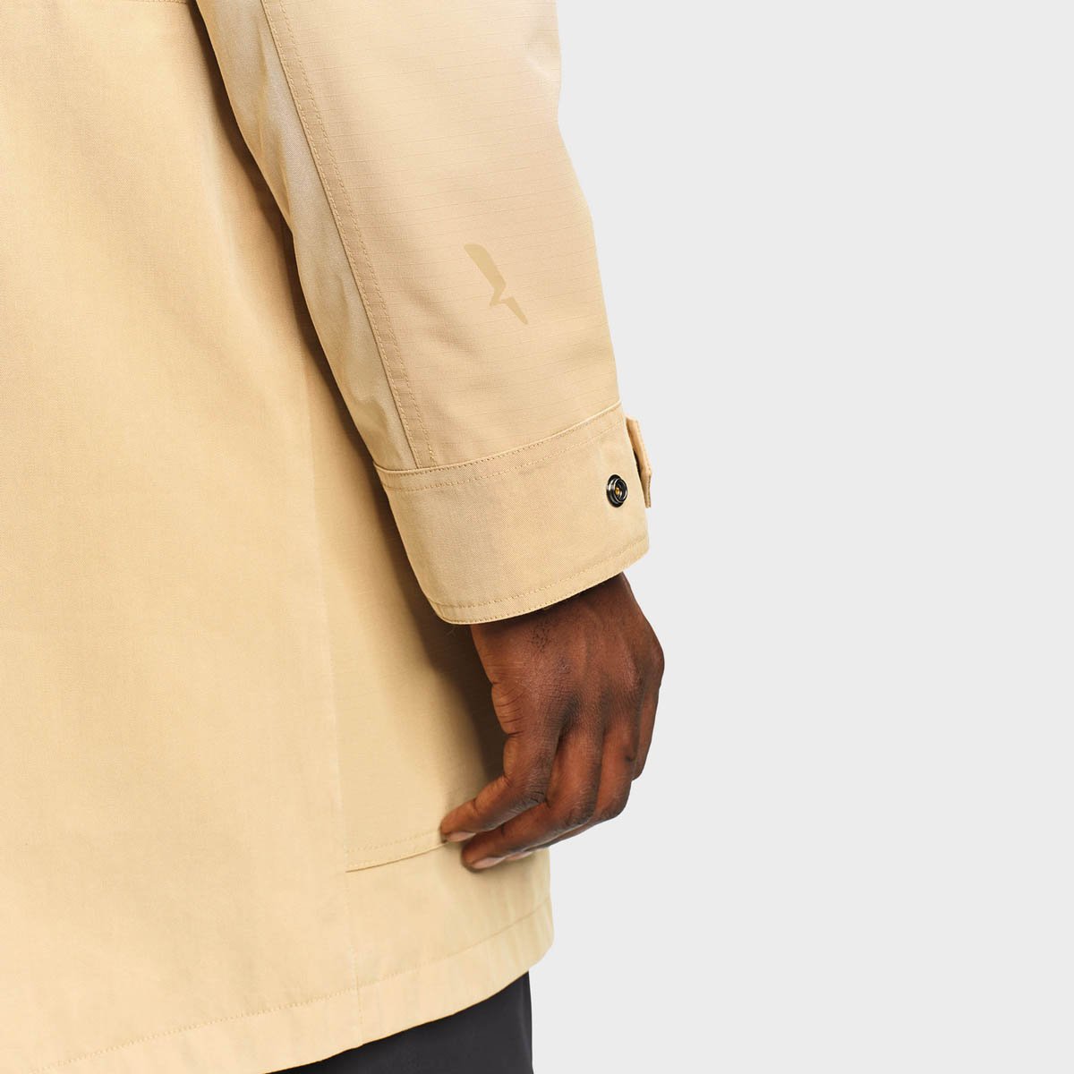Parka fishtail à capuche T-KIT naturel, AIGLE
