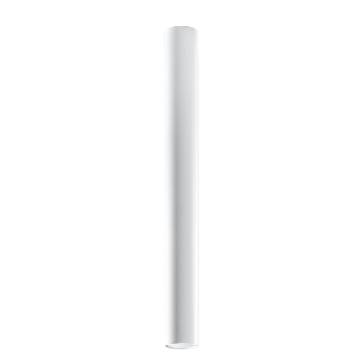 Plafonnier Acier Blanc GU10 1 Lagos 60 blanc, EDEN