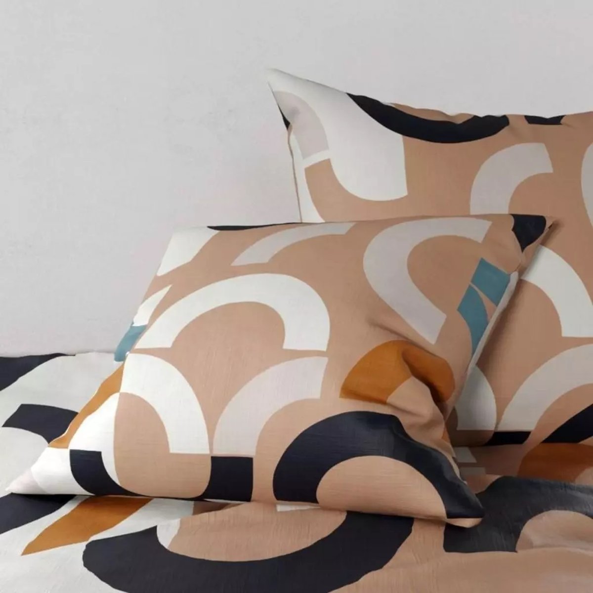 Parure de lit taies Igor beige, EDEN