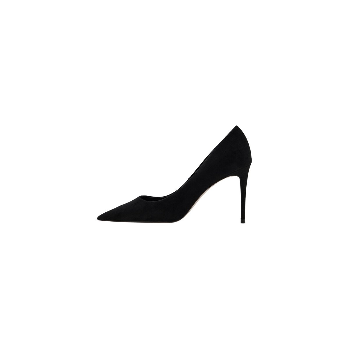 Chaussures pointues talon noir, MANGO