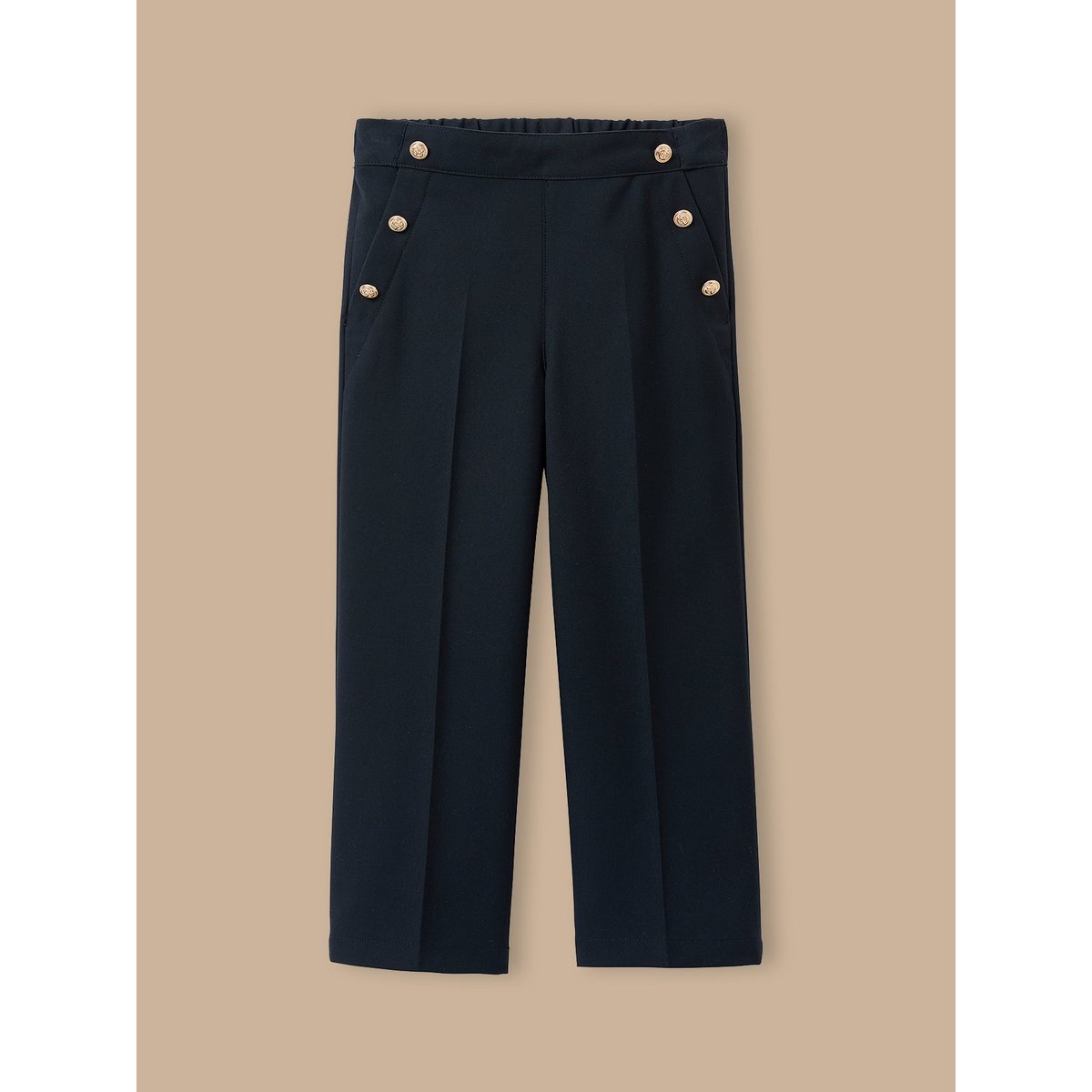 Pantalon large à pont marine, CYRILLUS
