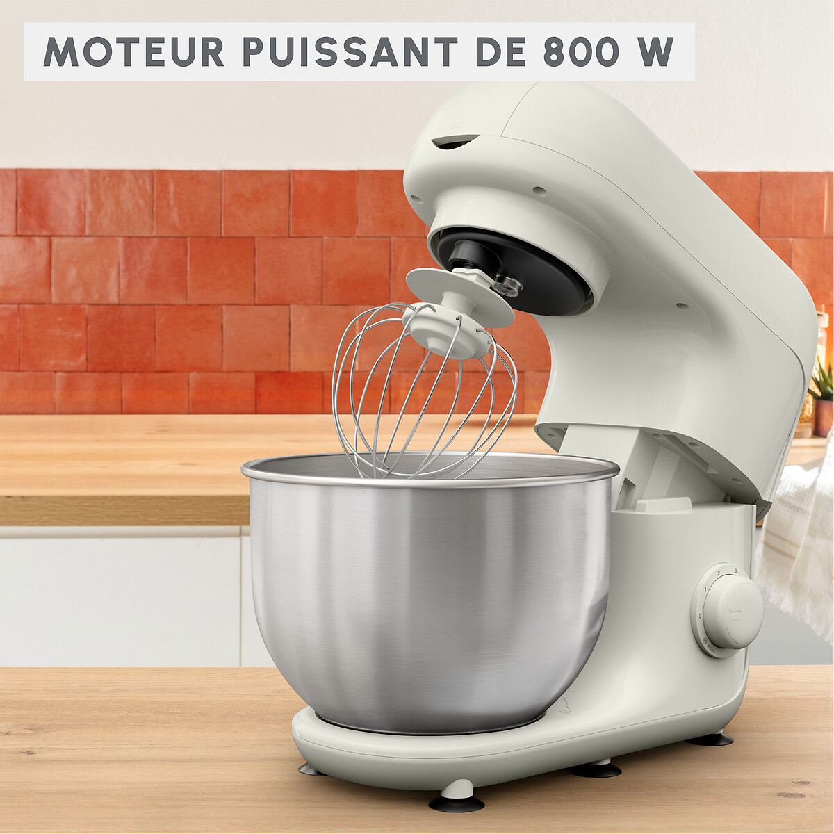Robot pâtissier Bake Essential QA160110 ecru, MOULINEX