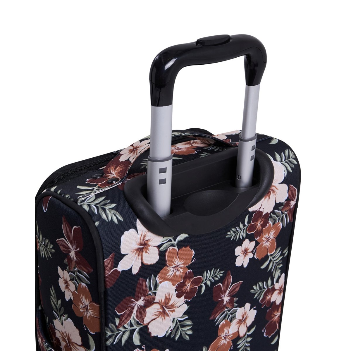 Petite valise à roulettes CABIN ISLAND. marron almond tropical feels, ROXY