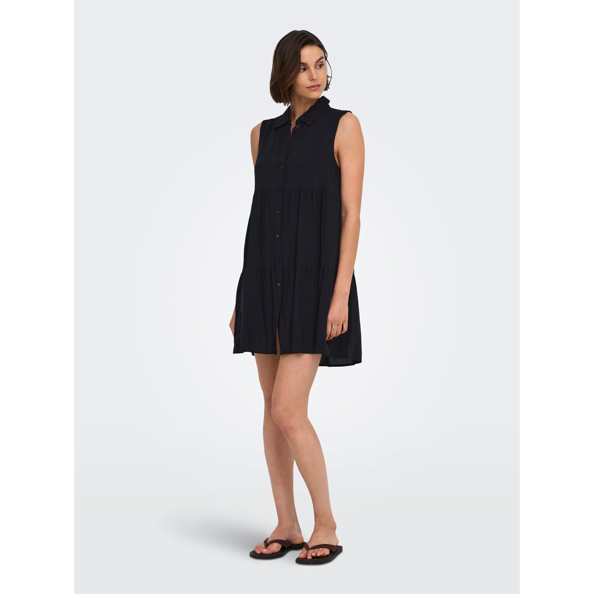 Robe Chemise black 1, ONLY