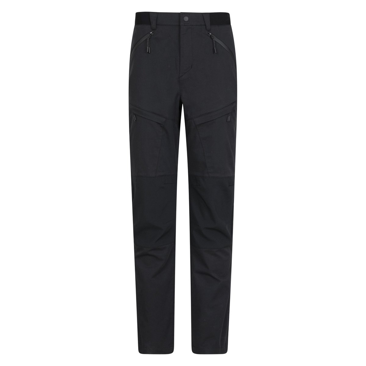 Pantalon uni de randonnée JUNGLE noir, MOUNTAIN WAREHOUSE
