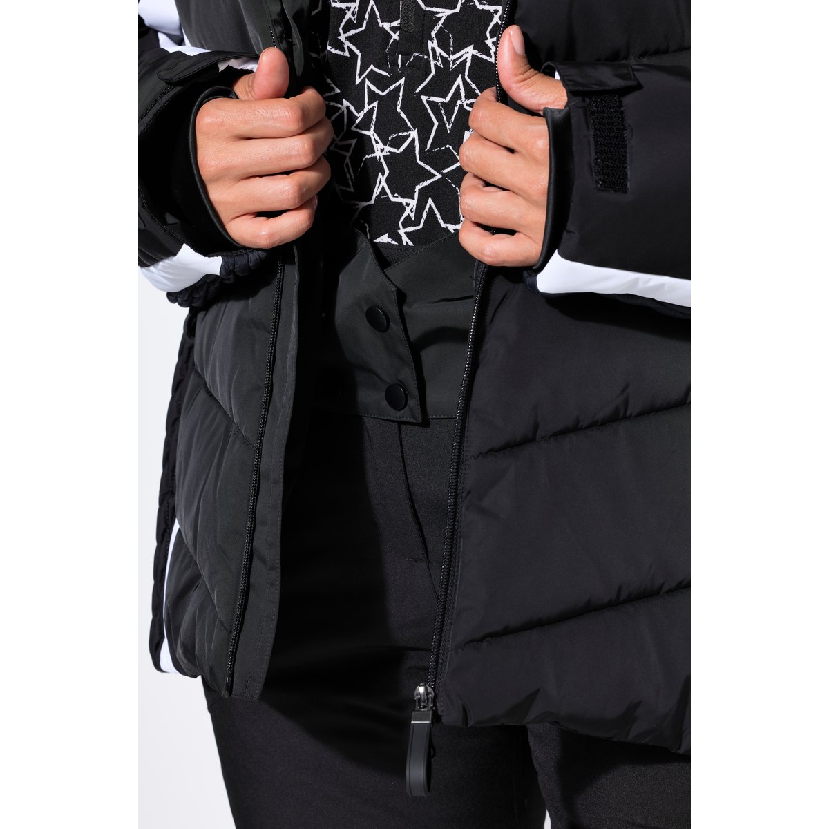 Veste de ski déperlante noir, ULLA POPKEN