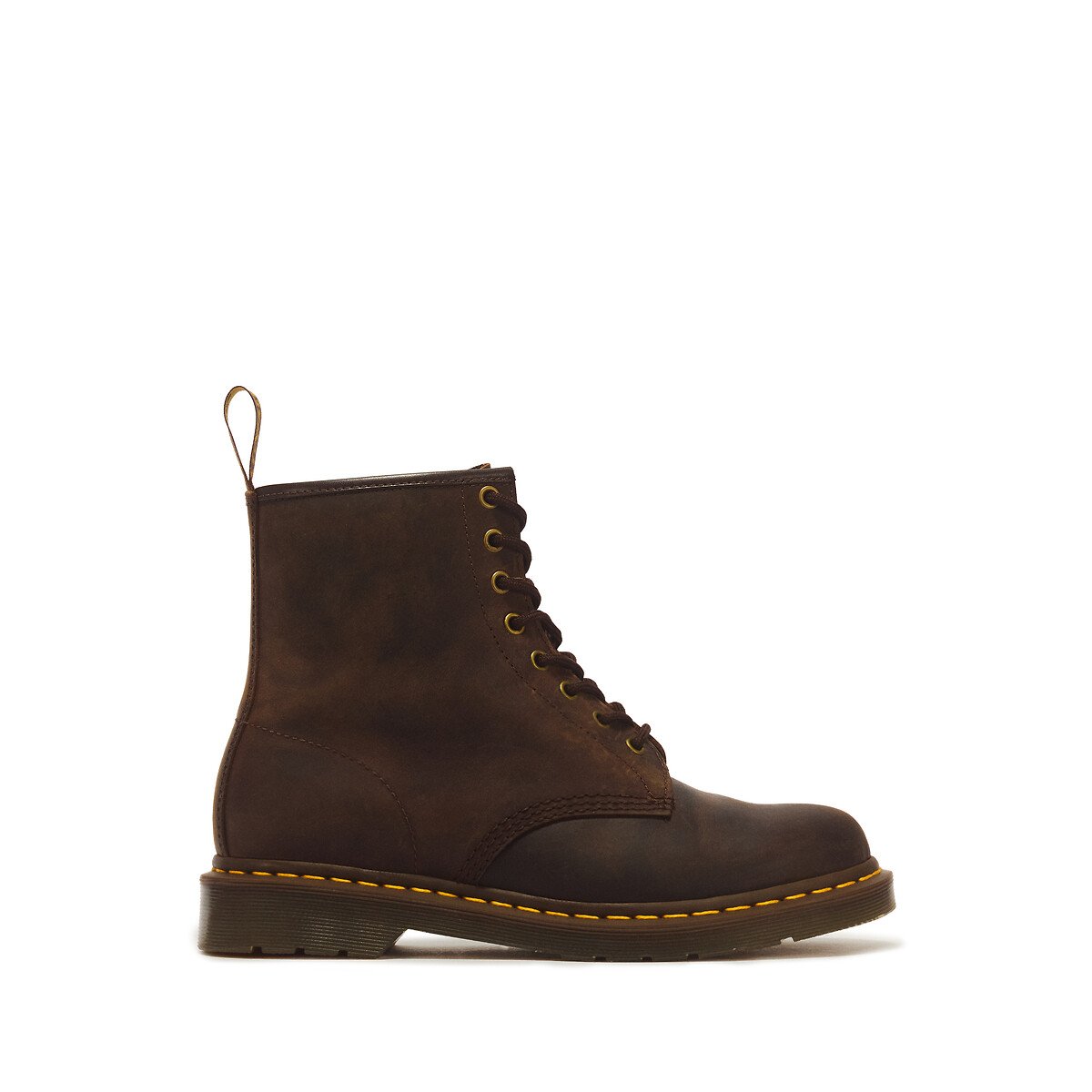 Boots 1460 en cuir Crazy Horse marron, DR. MARTENS