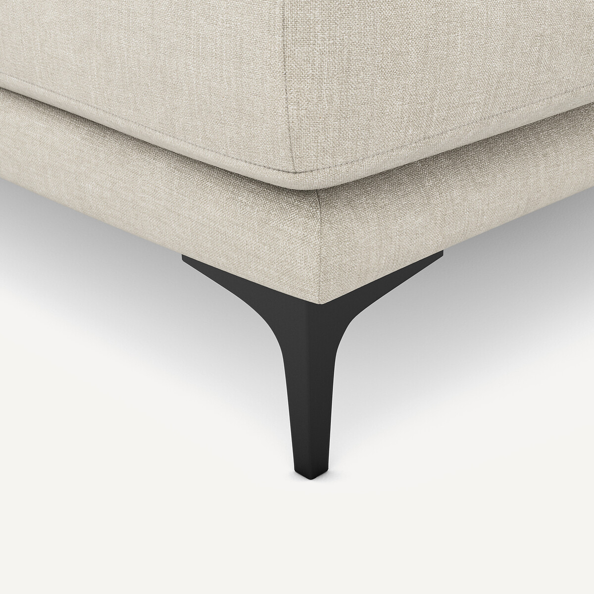 Bank, hoek links, katoen/linnen, Marsile beige , AM.PM