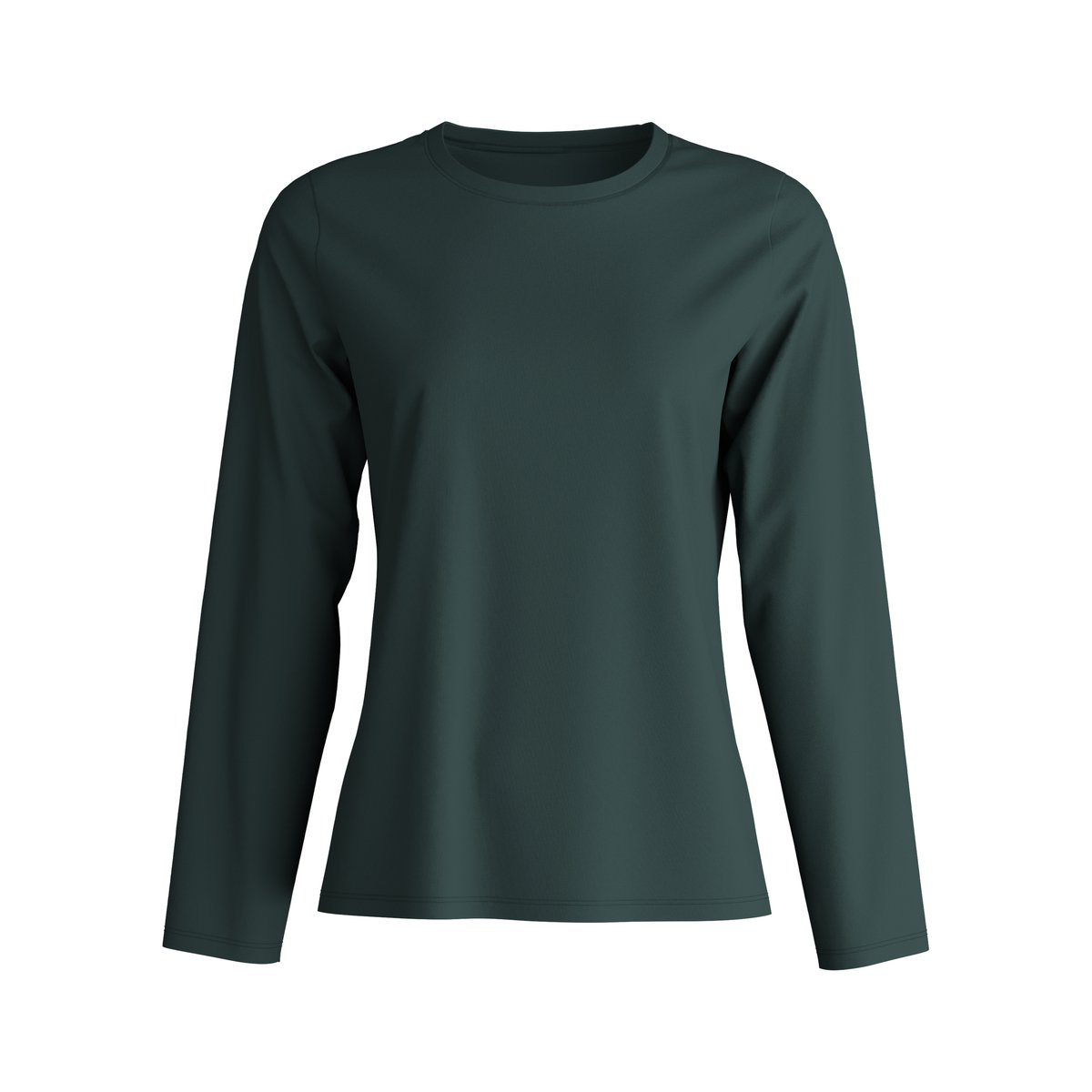 T-shirt à manches longues manches longues Coton FAVOURITES BOTANIC emerald vert, CALIDA