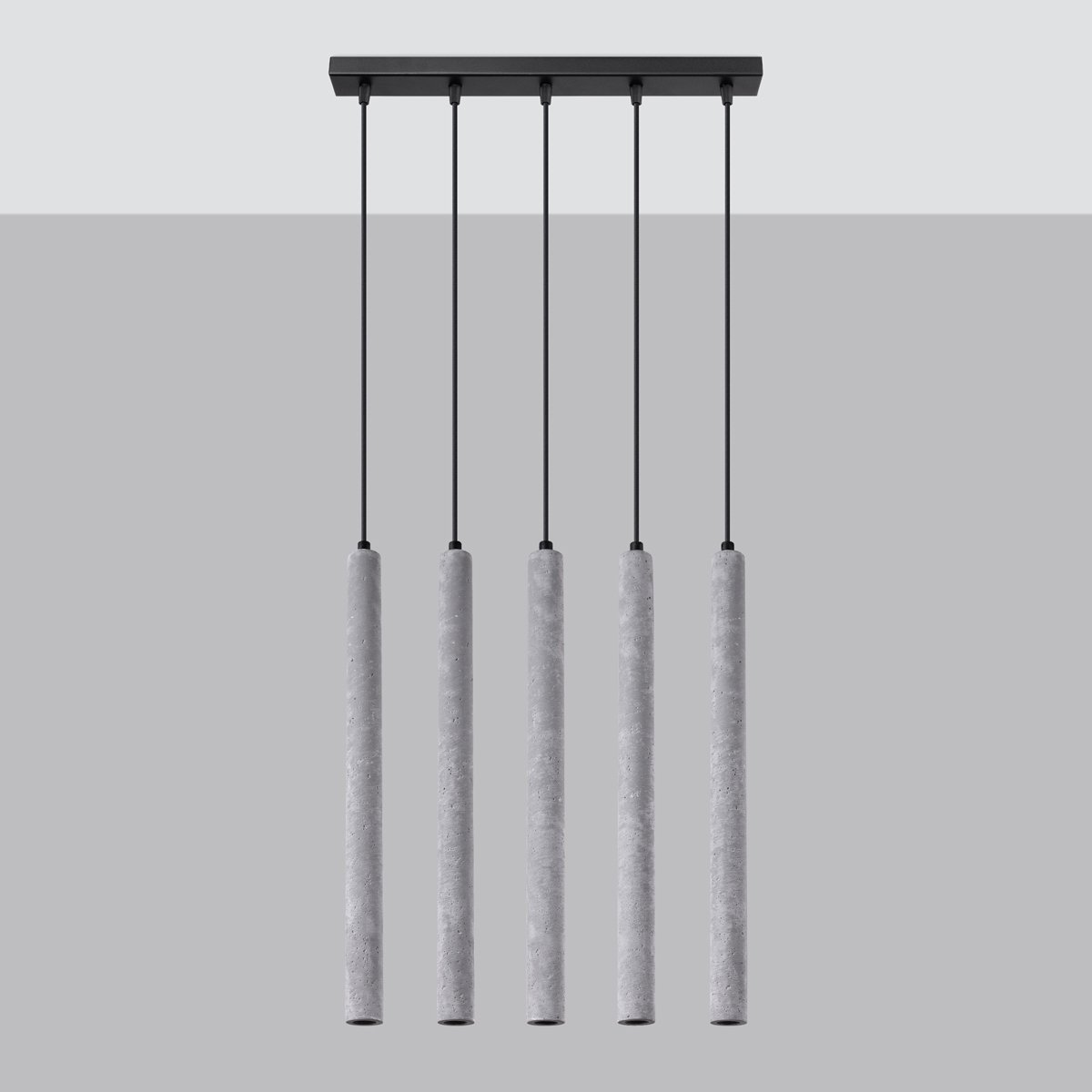 Suspension Béton Gris G9 5 Pastelo Line gris, EDEN