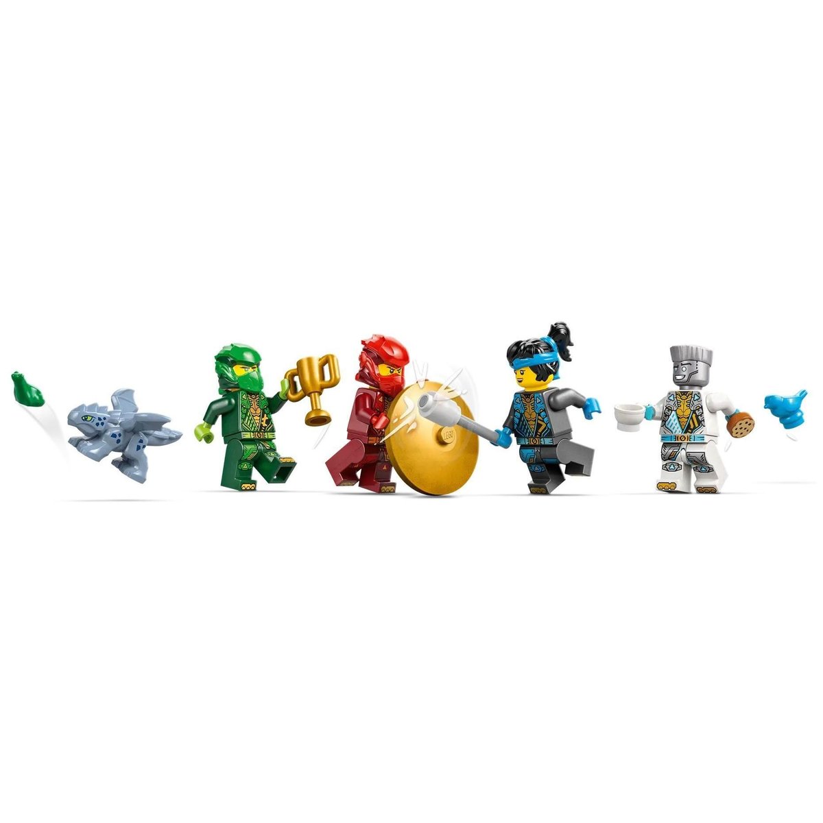 LEGO NINJAGO - Le temple de Spinjitzu des ninjas - 71831 multicolore, LEGO