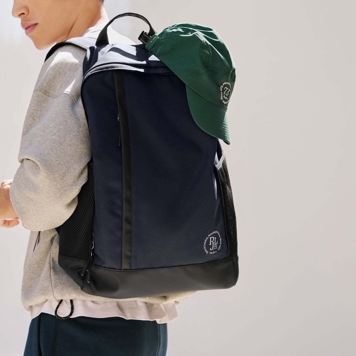 Sac À Dos Pour Ordinateur Portable Avec Fermeture Éclair bleu dulwich, PEPE JEANS