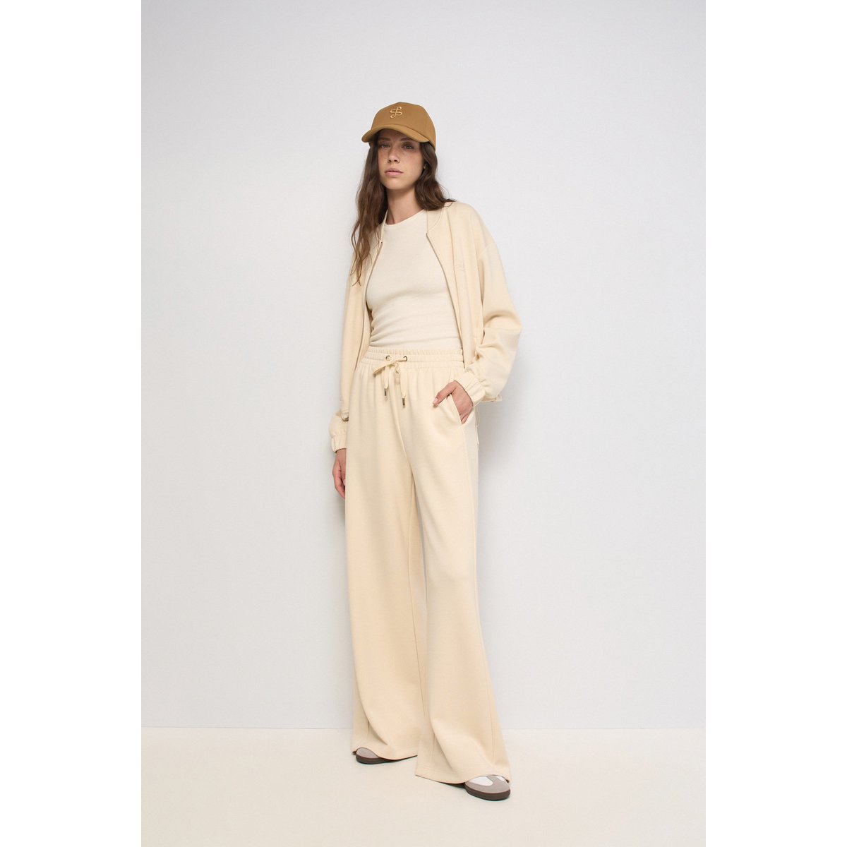 VESTE EN MAILLE À EFFET BOUFFANT beige, SALSA JEANS