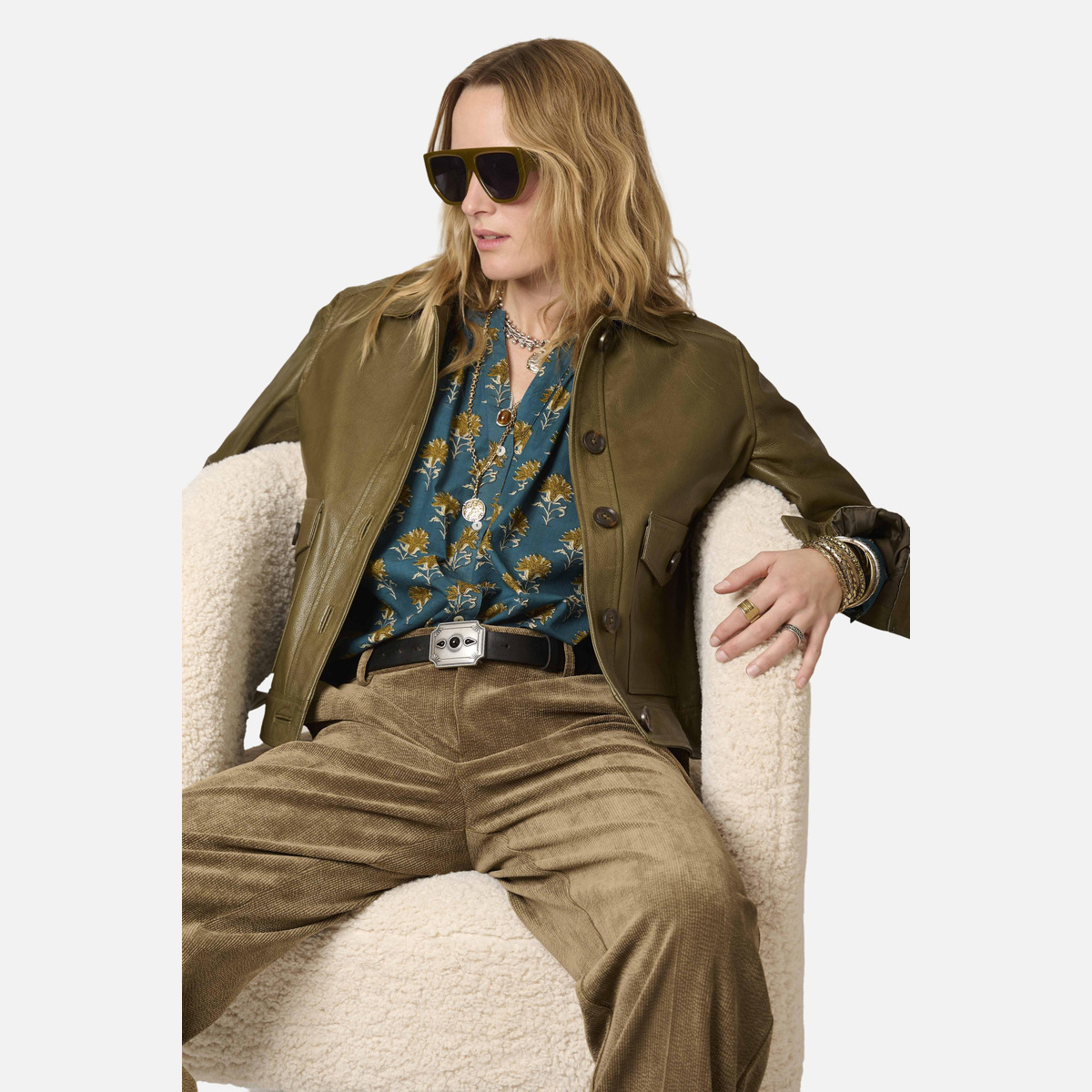 Veste VEDITO kaki, MKT STUDIO