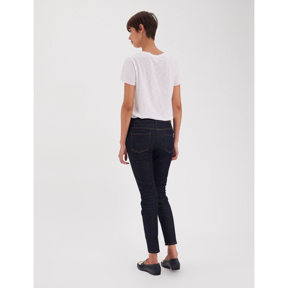Denim bamboo bleu, INES DE LA FRESSANGE PARIS