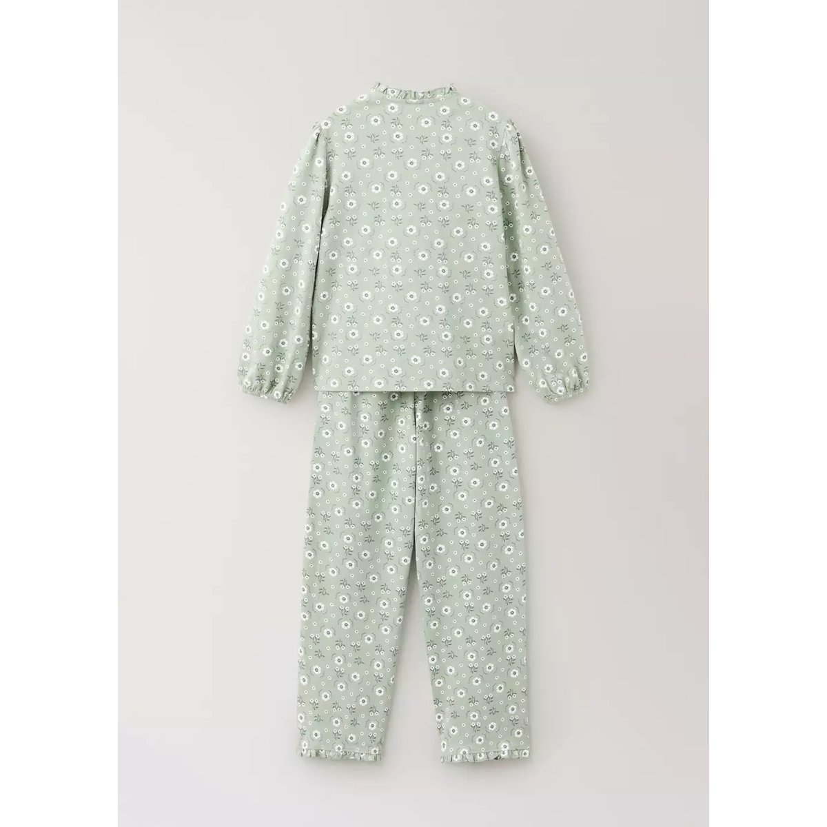Pyjama imprimé fleuri vert pastel, MANGO KIDS