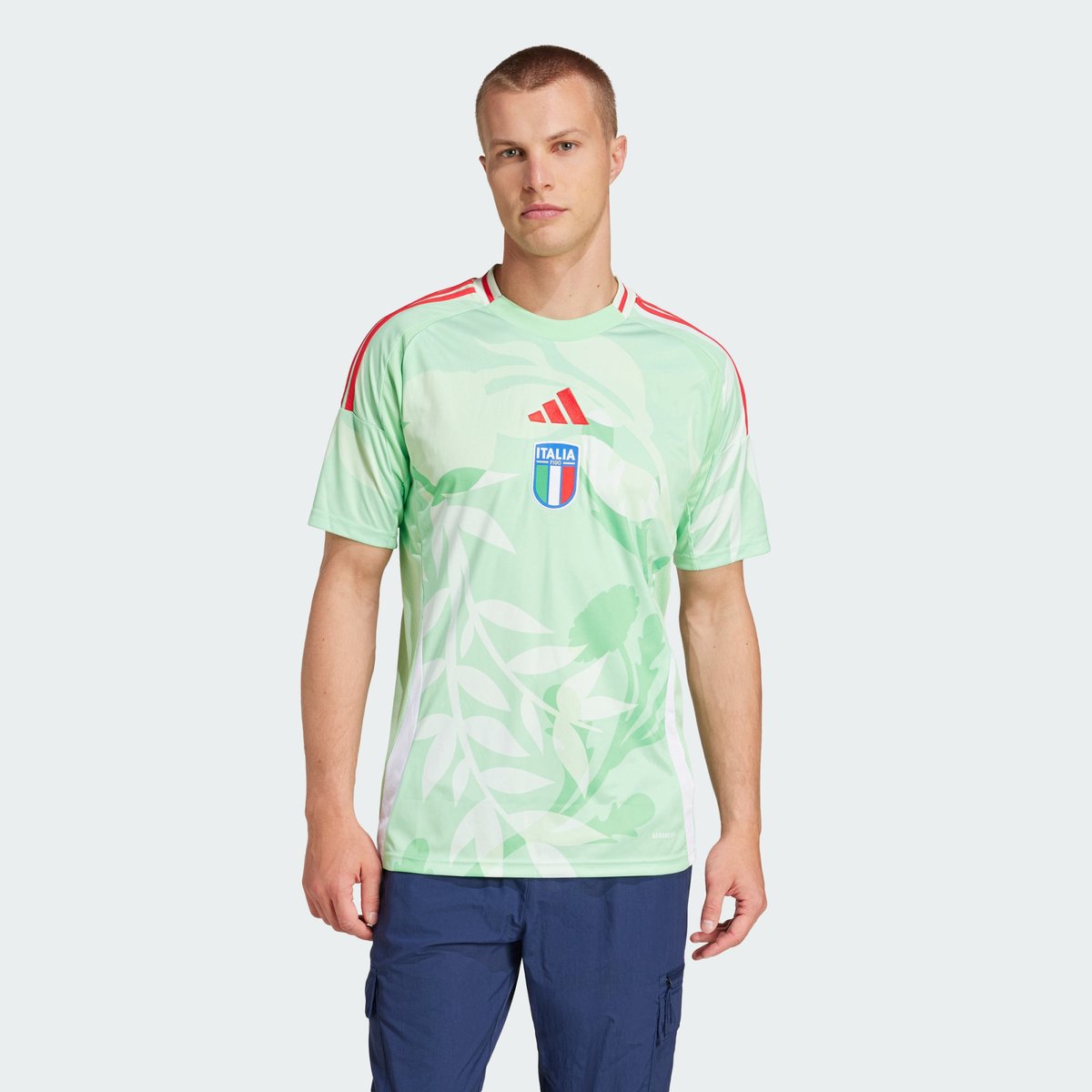 Maillot Extérieur Italie 25 (Équipe Féminine) glory mint, adidas Performance