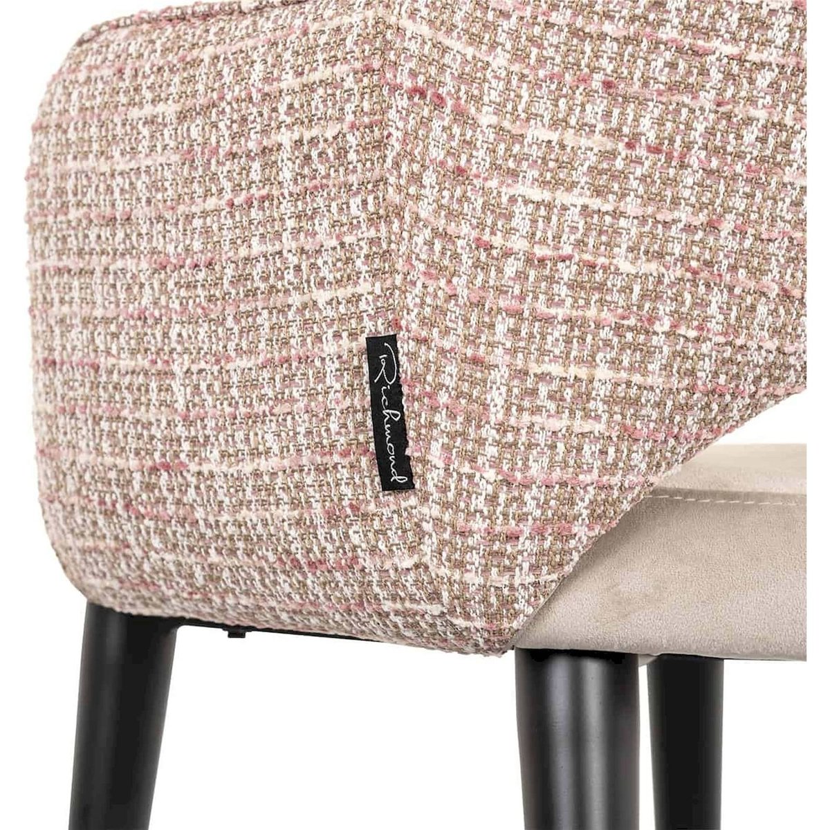 Chaise de salle à manger, STOELEN beige rosé, RECOLLECTION
