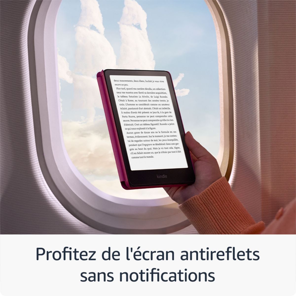 Liseuse eBook Kindle Paperwhite 16 Go Noir couleur unique, AMAZON