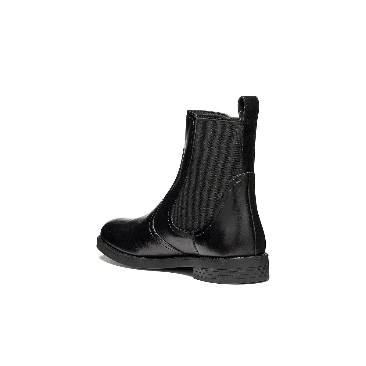 Bottines chelsea en cuir, ESMEENA noir, GEOX