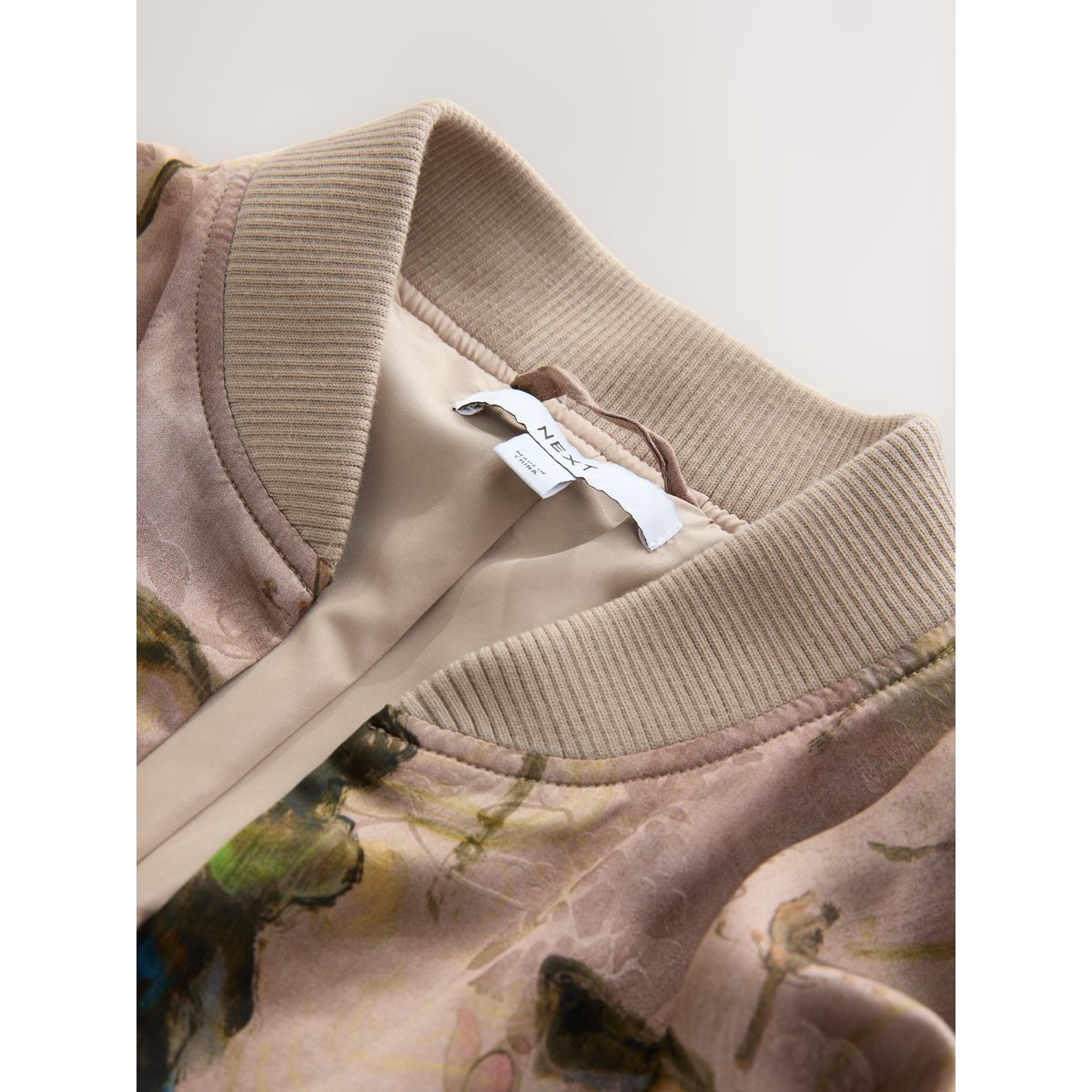 Blouson aviateur jacquard fleuri, NEXT