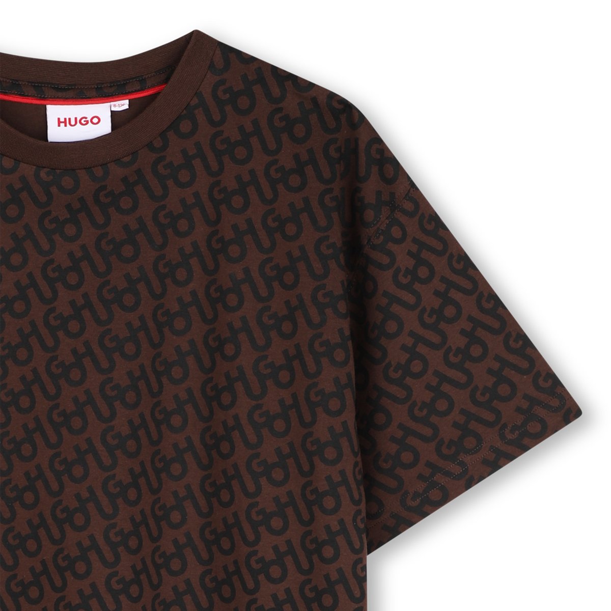 Tee-shirt manches courtes chicory coffee, HUGO KIDSWEAR