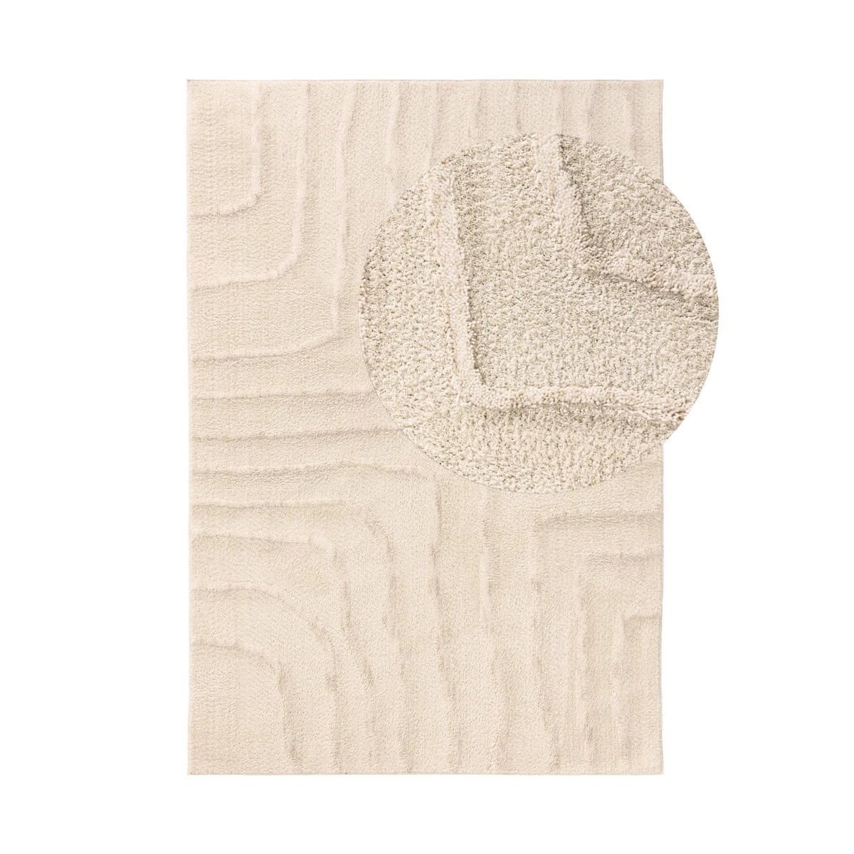 Tapis JUNIS crème, BENUTA