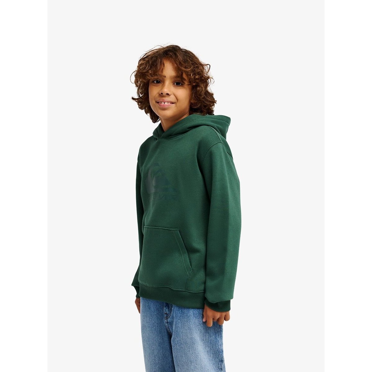 Brushed Fleece Hoodie green, QUIKSILVER
