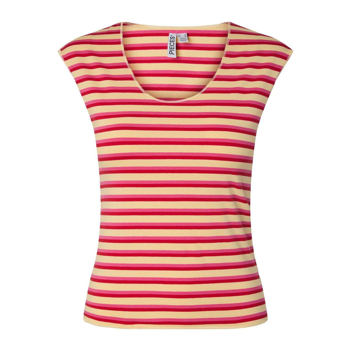 Top À Manches Courtes jaune - italian straw1, PIECES
