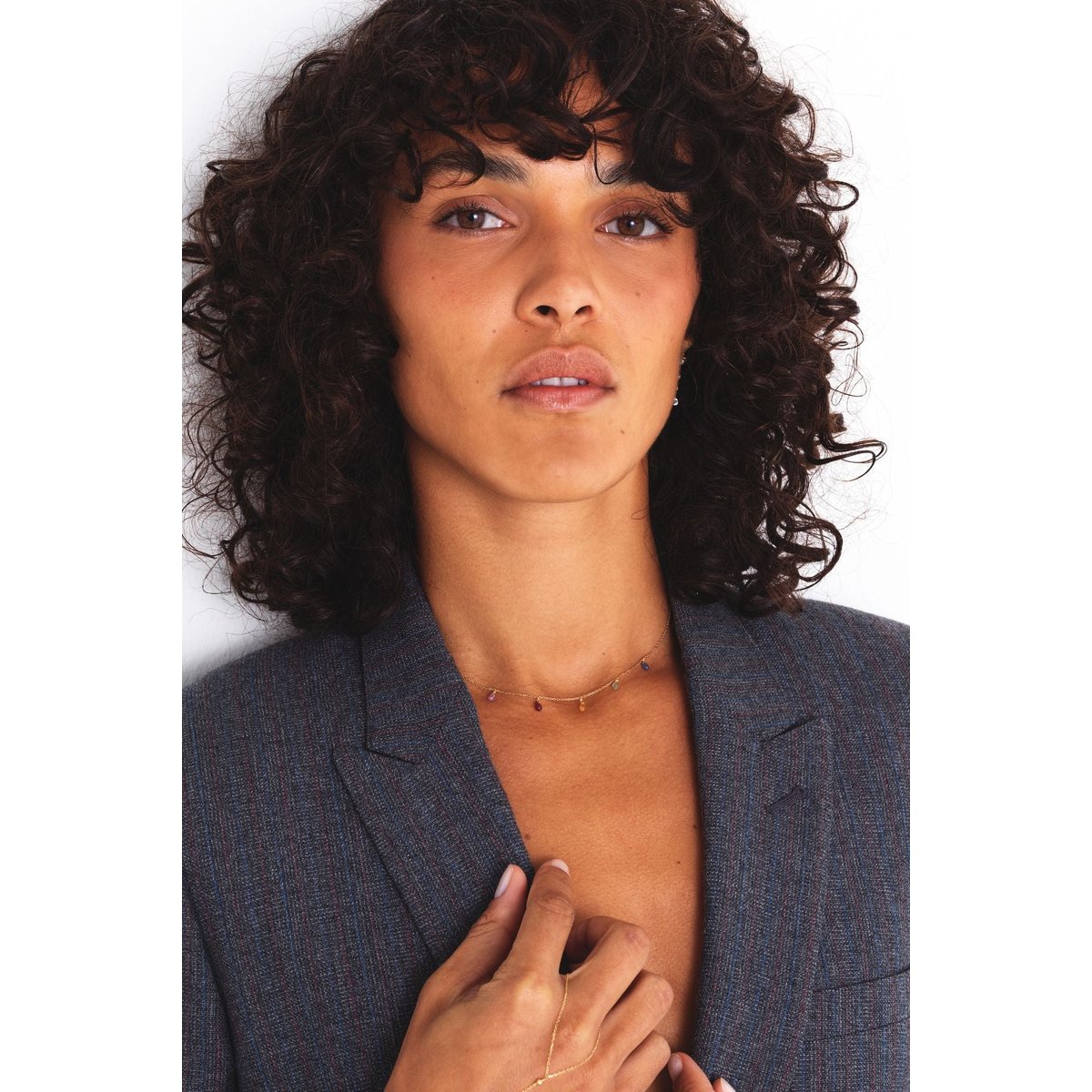 Collier Sofia - Or 750‰ - Saphir multicolore saphir, YAY PARIS