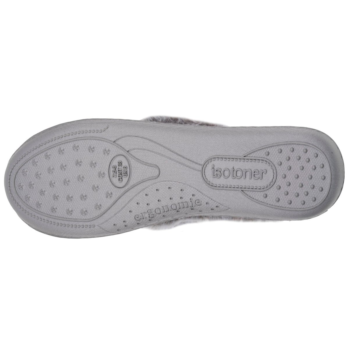 Chaussons Charentaises gris, ISOTONER