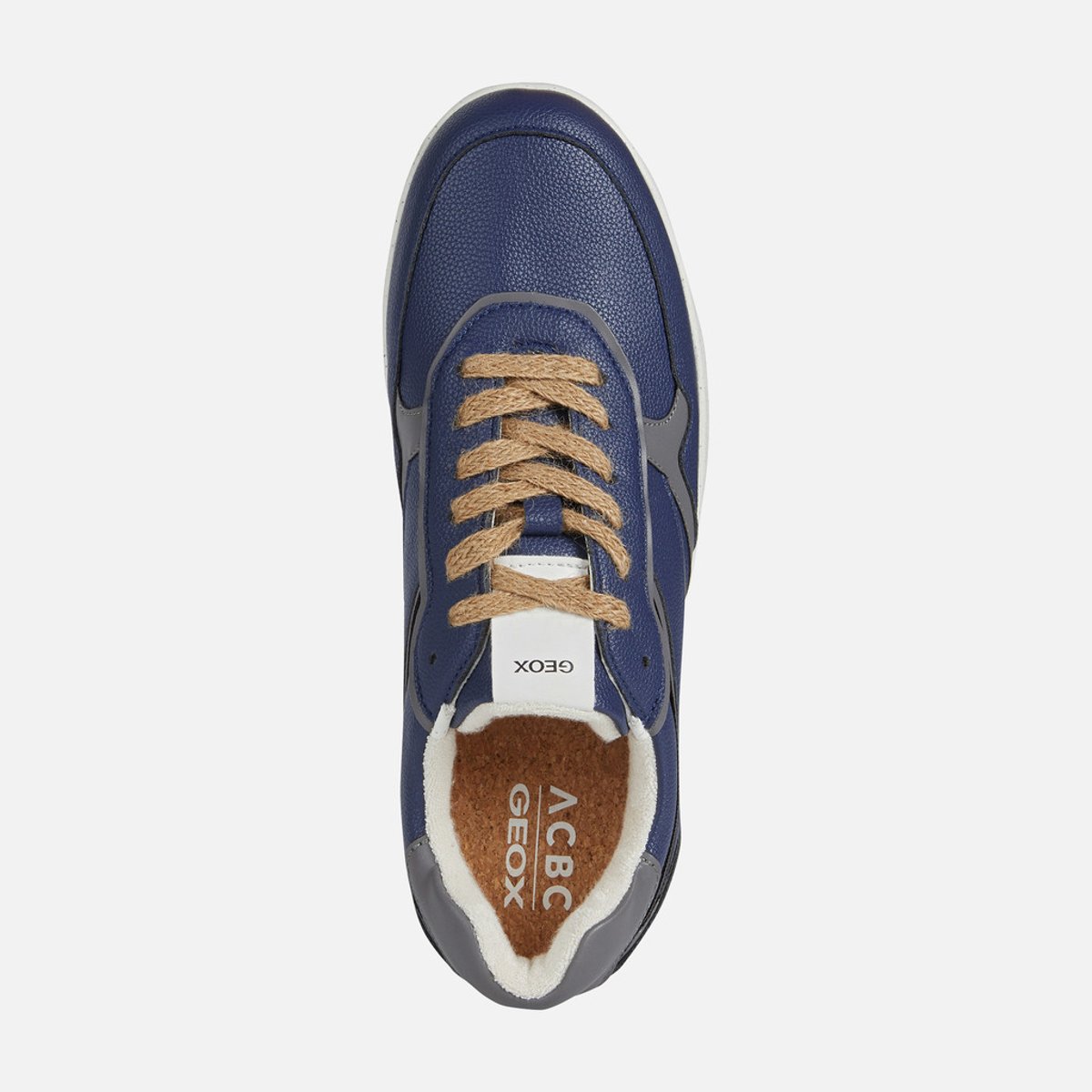 Baskets respirantes Warrens x ACBC bleu marine, GEOX