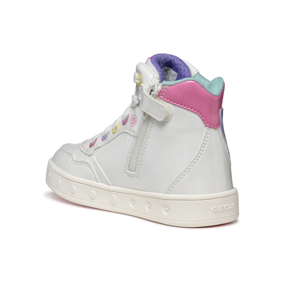Baskets À Led  J SKYLIN blanc/multicolore, GEOX
